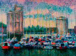 LA ROCHELLE - 1984 Huile sur toile, 100x81 cm. Coll. Priv&eacute;e.jpg