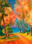 L'ESTEREL - 1995 Huile sur toile, 92x65 cm. Coll. priv&eacute;e Londres.jpg